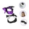 GALPADA 2pcs Sleep Mask for Boys and Girls Decorative Eye Mask Design Satin Portable Eye Cover for Travel Hotel Meditation Comfortable Breathable view 4