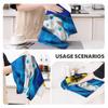 Barbados Barbadian Flag Hondurans Honduras Flag Premium Waffle Kitchen Towel Microfiber Kitchen Towels, Super Absorbent 16 X 26 Inches Reusable Dish Towels for Kitchen and Household view 3