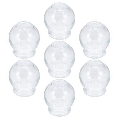 FOMIYES 7pcs Cupping Glass Cupping Therapy Device for Physical Therapy Chinese Tool Suction Cups