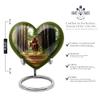 Remembrate Native American Curns for Human Ashes for Mother - Green Burial Urns for Human Ashes Adult Male and Female 8 Inch - Burial Urn for Husband and Wife Remains view 2