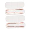 DEARMAMY Tongue Scrapers 2 Sets for Oral Hygiene Effective Mouth Cleaning Tool Sturdy Tongue Cleaner for Reducing Bad Breath for Daily Use view 1