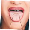DEARMAMY Tongue Scrapers 2 Sets for Oral Hygiene Effective Mouth Cleaning Tool Sturdy Tongue Cleaner for Reducing Bad Breath for Daily Use view 4