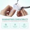2 Packs Replacement Nasal Pillow Cushion for ResMed AirFit P10, Ultra-Soft Silicone, Better Sealing, Minimize Leakage, Reduce Pressure Points, CPAP Supplies Accessories, Size Medium view 3