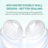 2 Packs Replacement Nasal Pillow Cushion for ResMed AirFit P10, Ultra-Soft Silicone, Better Sealing, Minimize Leakage, Reduce Pressure Points, CPAP Supplies Accessories, Size Medium view 4