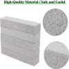 88JUNYh Pumice Stone for Grill Cleaning BBQ Grill Cleaning Brick and Brush Set Stain and Grease Remover for Barbecue Racks(6PCS) view 3