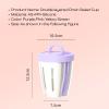 Portable Salad Fruit Cup with Fork 500ml Leakproof To-Go Breakfast Yogurt Cup Double-Layer Strainer Design for Picnic, Work, Travel, School (Yellow) view 4