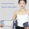 BIOMICE Waist Support Back Support with Large Support Panel and Breathable Back Support Straps Lumbar Support Belt(Black-Add Cushion,M) view 3
