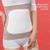 BIOMICE Waist Support Unisex Waist Winter Warming Back Pad Lumbar Support Belt Abdomen Protector Lumbar Support Belt(Black,L) view 3