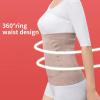 BIOMICE Waist Support Unisex Waist Winter Warming Back Pad Lumbar Support Belt Abdomen Protector Lumbar Support Belt(Black,L) view 4