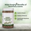 100% Natural Dried Rosemary Leaves, 100g Premium Culinary Herb for Cooking, Seasoning, Herbal Tea, Skincare, Hair Care & Aromatherapy | Resealable Freshness Jar view 2