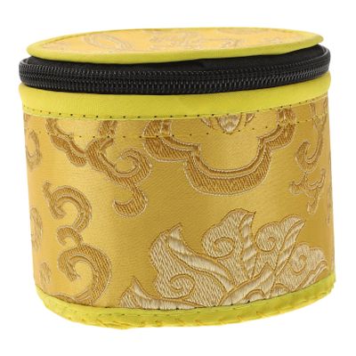 Levemolo Buddha Sound Bowl Case Full Moon Singing Bowl Bag for Meditation Cover Storage Pouch for Mindfulness and Stress Relief Random Color