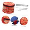 Levemolo Buddha Sound Bowl Case Full Moon Singing Bowl Bag for Meditation Cover Storage Pouch for Mindfulness and Stress Relief Random Color view 4