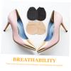 SHERCHPRY 2pairs Invisible Summer Socks for Women Anti-Skid Forefoot Cushions Half Palm Design for High Heels Breathable Gel Pads Black Skin Color view 3