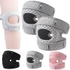 1 Pair Knee Brace for Women Men Adjustable Knee Support,Side Stabilizers Compression Patella Leg Foot Supports,Strap for Running Arthritis Jumper Tennis Injury Recovery,Sports Braces (Grey, L) view 1