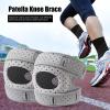 1 Pair Knee Brace for Women Men Adjustable Knee Support,Side Stabilizers Compression Patella Leg Foot Supports,Strap for Running Arthritis Jumper Tennis Injury Recovery,Sports Braces (Grey, L) view 2