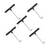 POPETPOP 5Pcs Portable T-Shaped Shoe Lace Tighteners Adjustable Shoelace Pulling Tool for Sports Footwear Convenient Tightening Hooks for Ice Skates and Sneakers view 1