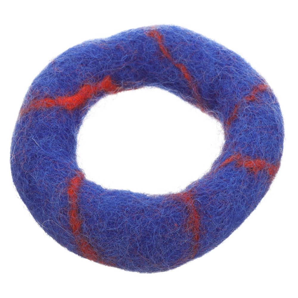 LIOOBO Hand Sewn Tibetan Singing Bowl Cushion Mat Buddha Sound Bowl Pad Wool Circle Base for Meditation