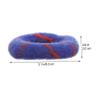 LIOOBO Hand Sewn Tibetan Singing Bowl Cushion Mat Buddha Sound Bowl Pad Wool Circle Base for Meditation view 2