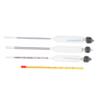 Cabilock 0-100 Meter Hydrometer for Beer and Wine Testing Triple Scale Hydrometer Borosilicate Glass Tube for Home view 1