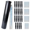 Integra Boost 62% RH, 2 Way Humidity Control Sticks Pack of 20 with 98mm Squeeze Top Containers Included | Moisture Absorbers (Black) view 1