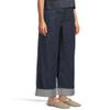 Madewell Women's Low Slung Baggy Rinse with Cuff in Rinse Wash, Rinse Wash, 30 view 2