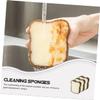 Toast Shaped Cleaning Sponge 6pcs Reusable Kitchen Scrubbers view 4