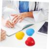 Abaodam 3Pcs Heart Shaped Hand Therapy Balls for Grip Strengthening Soft PU Squeeze Balls for Hand Exercise Portable Hand Squeezer for Therapy and Rehabilitation view 4
