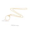 VILLFUL Magnifying Glass Necklace for Women Portable Loupe Pendant with Chain Lightweight and Compact Magnifier for Handsfree Viewing of Books Menus Labels and Prints view 2