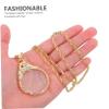 VILLFUL Magnifying Glass Necklace for Women Portable Loupe Pendant with Chain Lightweight and Compact Magnifier for Handsfree Viewing of Books Menus Labels and Prints view 4