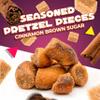 Cinnamon Brown Sugar Pretzel Pieces | 1 Pound Bag | Sweet and Crunchy Seasoned Pretzels | Cinnamon Sugar Pretzel Bites for Office, Gifting and Coffee Breaks view 2