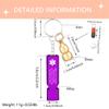 Vivaday Hiking Whistle Gourd-Shaped Pill Case Keychain | SOS Medical Emergency Contact Keychains | Personalized Engraved Medical Tag | Unisex Outdoor Use YA6000 view 4