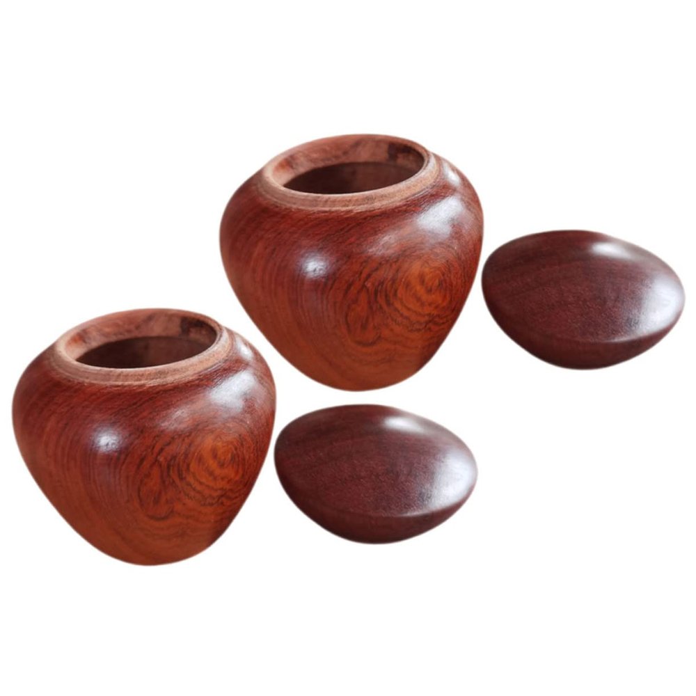 SOLUSTRE 2pcs Mini Memorial Urns for Human Ashes Elegant Keepsake Ash Holders Crafted from Premium for Pet Human Remains Thoughtful Tribute to Cherished Memories