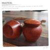 SOLUSTRE 2pcs Mini Memorial Urns for Human Ashes Elegant Keepsake Ash Holders Crafted from Premium for Pet Human Remains Thoughtful Tribute to Cherished Memories view 4