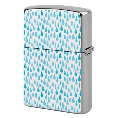 Ombre Blue Falling Fashionable Lighter Shell, Sturdy and Durable Lighter Protective Cover