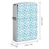Ombre Blue Falling Fashionable Lighter Shell, Sturdy and Durable Lighter Protective Cover view 2