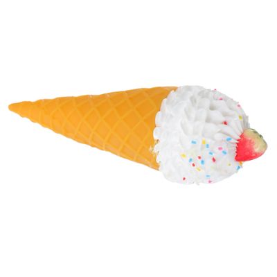 Cabilock Simulated Ice Cream Cone Decoration Lifelike Fake Ice Cream Cones for Tea Shop Displays Photography Props and Customer Engagement Unique Design for Creative Decoration
