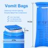 150 Pack Leak-Proof Vomit Bags Disposable with Twist Ties, 1000ml Capacity, Hospital Grade, for Motion Sickness, Travel, Car, Airplane, Pregnancy, Kids & Adults view 2