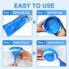 150 Pack Leak-Proof Vomit Bags Disposable with Twist Ties, 1000ml Capacity, Hospital Grade, for Motion Sickness, Travel, Car, Airplane, Pregnancy, Kids & Adults view 4