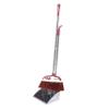1Set Long Handle Broom and Stainless Steel Dustpan for Indoor Household Cleaning Plastic and Material Efficient Dust and Trash Collection for Home and Office Use view 1
