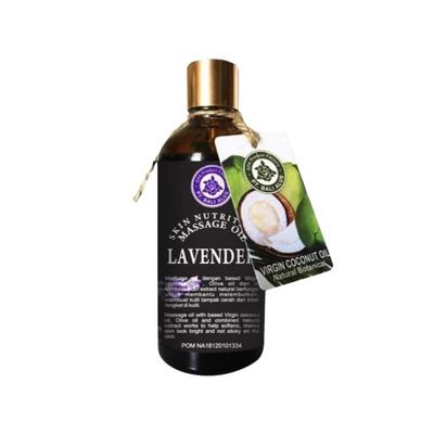 Bali Alus, Skin Nutrition Massage Oil, 100ml, Lavender (Pack of 1)