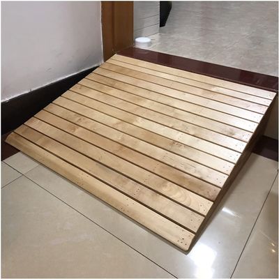 Ramps Solid Wood Curb, Portable Non-Slip Threshold Kit Set, for Sidewalk, Car, Truck, Scooter, Bike, Motorcycle(9cm Tall)