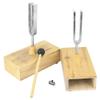 AYNEFY 440Hz Tuning Forks, Demonstration Set, 440 For Sound Resonance In Resonator With, Plated, view 1