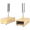 AYNEFY 440Hz Tuning Forks, Demonstration Set, 440 For Sound Resonance In Resonator With, Plated, view 2