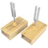 AYNEFY 440Hz Tuning Forks, Demonstration Set, 440 For Sound Resonance In Resonator With, Plated, view 4