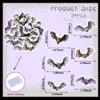 Fyeoxle 54PCS Edible Halloween Bat Cupcake Toppers Wafer Paper Bat Cupcake Toppers Spooky Bat Cupcake Picks for Halloween Theme Party Birthday Baby Shower Decor Supplies view 2