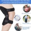 1 Pair Knee Booster Brace with Rebound Springs, Patella Support Wrap, Joint Stabilizer Pad, Knee Protection Booster for Pain Relief view 2