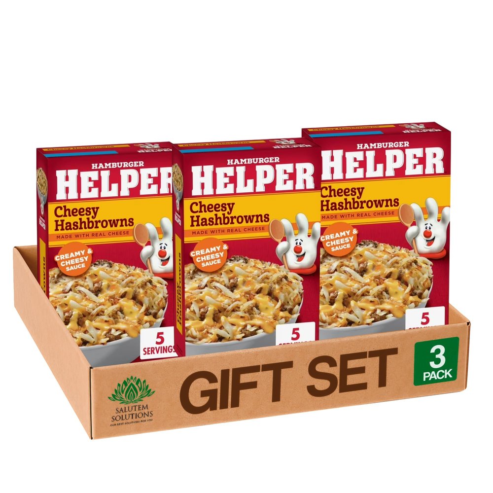 Salutem Vita Deluxe Beef Stroganoff Pasta Meal Kit, 5.5 oz, Gift Set Pack of 3