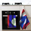 Porto Rico Flag Belizean Flag Premium Waffle Kitchen Towel Microfiber Kitchen Towels, Super Absorbent 16 X 26 Inches Reusable Dish Towels for Kitchen and Household view 4