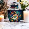 Remembrate Dragon Burial Urns for Cremated Remains - Blue Urns for Human Ashes Adult for Funeral and Memorial - Cremation Urn for Ashes for Male and Female 10 Inch & 4 Keepsake Combo view 4