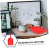 HOLIDYOYO Multi Use Handheld Dust Pan for Easy Cleaning Sturdy Plastic Design with Opening for Quick Collection for Office Home and Desktop Use Reusable view 3